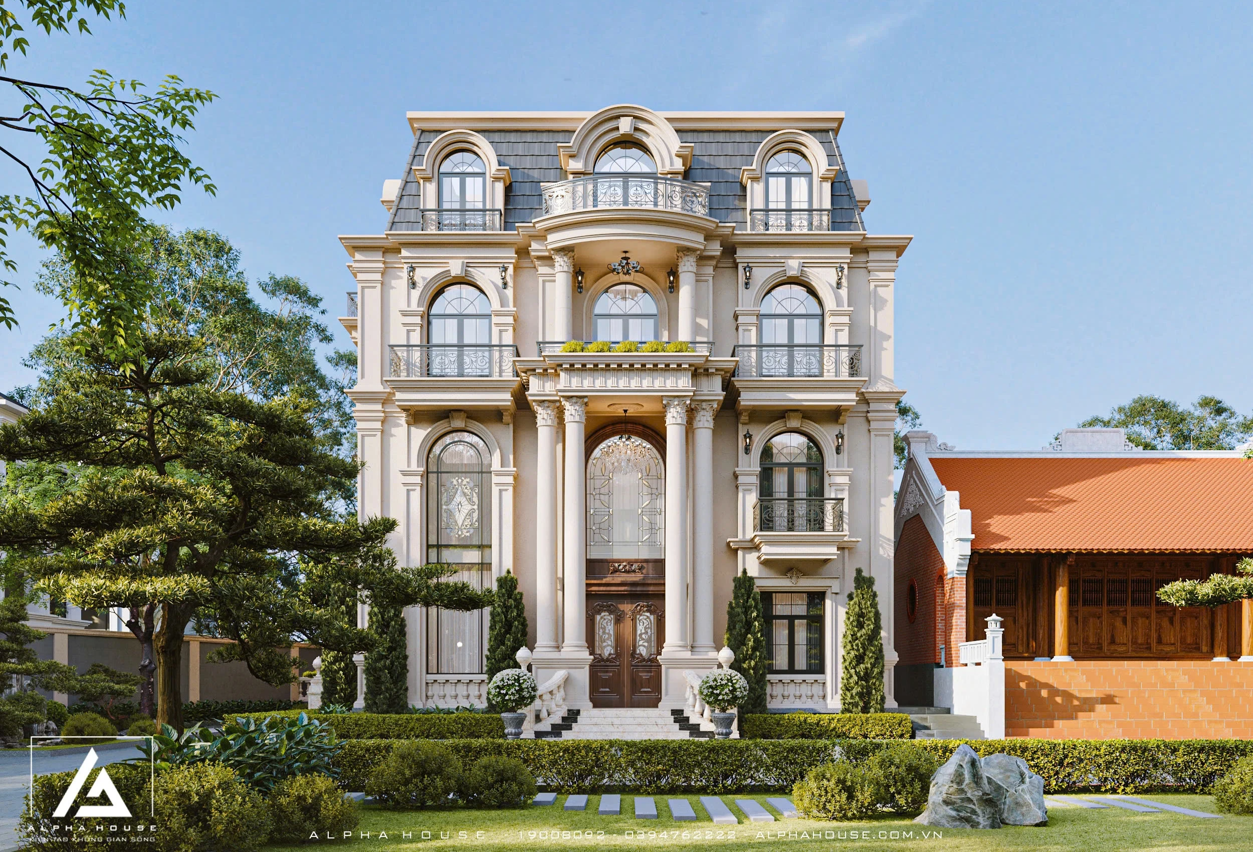 BIỆT THỰ TÂN CỔ CHÚ XUÂN - THANH SƠN